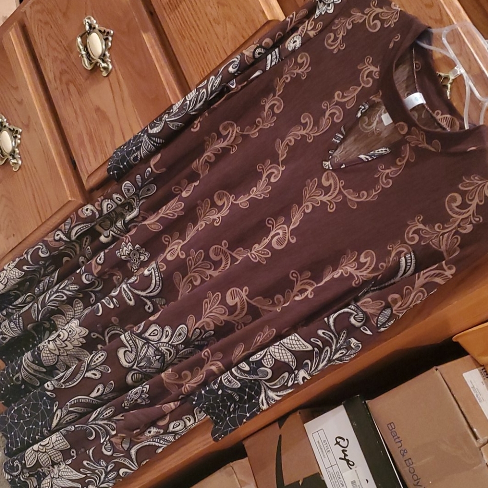 Floral tunic dress